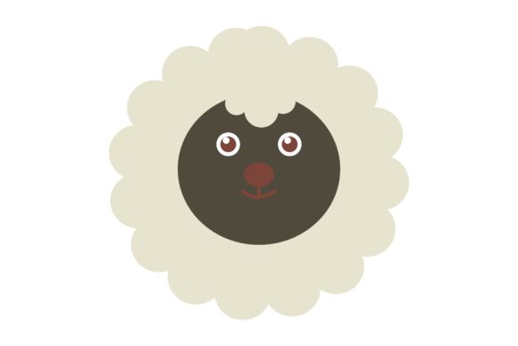 Animal Sheep Character: A Playful Font for Creative Brands