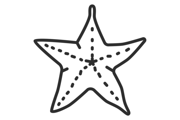 Bringing Coastal Charm to Your Projects with Starfish Line Icons