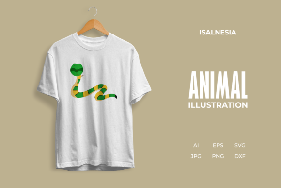 Bringing Personality to Your Projects with Animal Snake Character Illustration