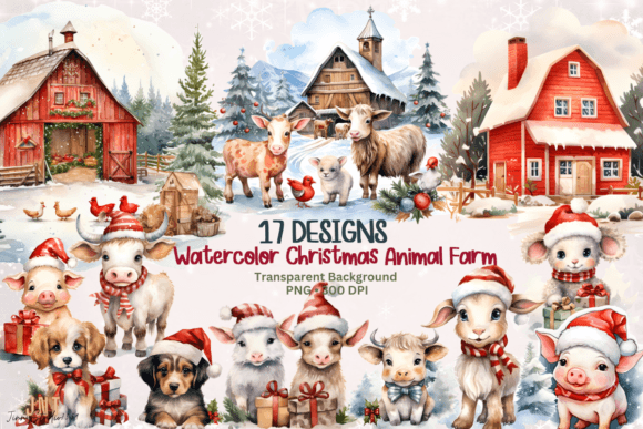 Christmas Animal Farm Clipart: A Complete Creative Guide
