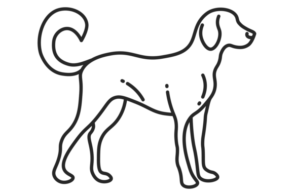 Dog Line Icon: A Friendly Symbol for Every Pet Project