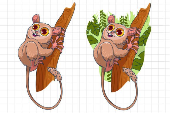 Tarsius Tarsier Animal Illustration: A Designer's Deep Dive