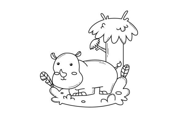 Unleashing the Wild: Jungle Animal Coloring Book Design
