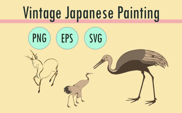 Vintage Japanese Painting Element Animal: A Designer's Guide