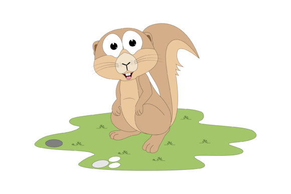Why Cute Xerus Animal Cartoon Works for Playful Branding